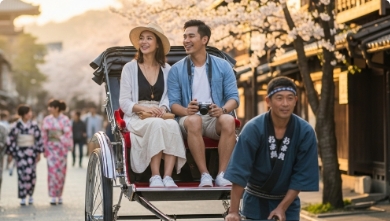 インバウンド、体験型観光の様子